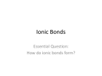How Ionic Bonds Form?