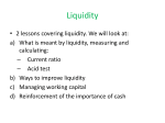 Liquidity-measuring