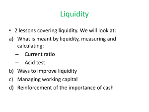 Liquidity-measuring
