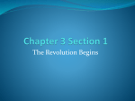 The Revolution Begins Answers