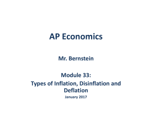 Module 33 - Types of Infl