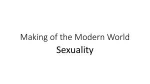 Making of the Modern World