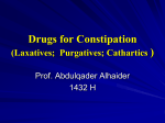 3Drugs for Constipation )2nd year