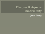 Chapter 8: Aquatic Biodiversity