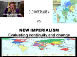 old imperialism vs. new imperialism