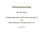 Entrepreneurship, the Economy and Basic Economic Concepts, pp 6