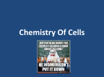 Chemistry Of Cells - rgreenbergscience