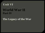 PPT Legacy of WWII