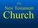 New Testament Church part 3