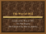WAR OF 1812 - Doral Academy Preparatory