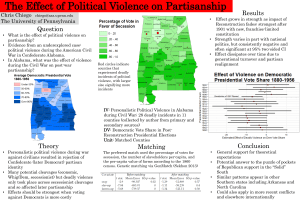 Evidence from Alabama in the American Civil War