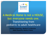 Why transition to adult service system?
