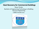 Heat Recovery for Commercial Buildings
