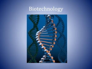 Biotechnology - Cobb Learning