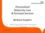 MatCarePerinatal20150311 - Thames Valley Strategic Clinical