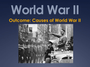 Causes of World War II - MrGleasonSocialStudies