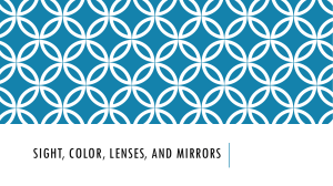 LENSES and MIRRORS