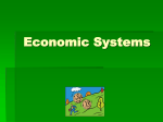 Economic Systems - Swartz Creek Schools