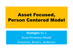 Asset Focused, Person Centered Model