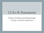 Cl-Ev-R Statements