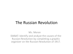 The Russian Revolution - White Plains Public Schools