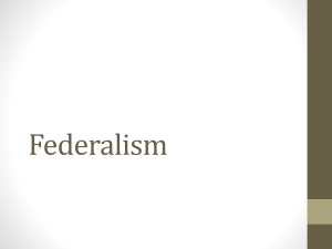 Federalism