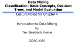 Introduction to Classification: Basic Concepts and Decision Trees