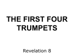 THE FIRST FOUR TRUMPETS