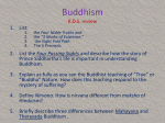 Buddhism K.D.S. review