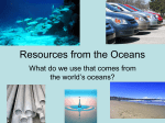 2016-2017 Ocean resource exploration climate