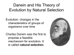 Natural Selection Notes PowerPoint
