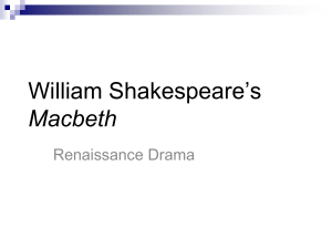 William Shakespeare*s Macbeth - mr-marchbank