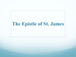 The Epistle of St. James - St. Mina Coptic Orthodox Church