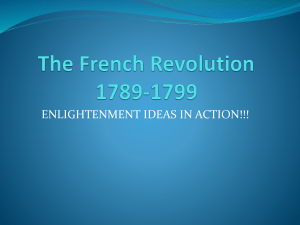French Revolution PowerPoint slideshow