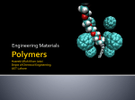 Polymers - chemical engineering 2012