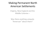 6 Making Permanent North American Settlements, Dr. Sharon Sundue