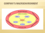 Evaluating a company`s external environment