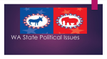 WA State Political Issues