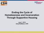 Ending the Cycle of Homelessness and Incarceration Through
