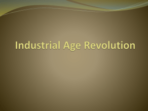Industrial Age Revolution