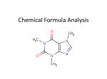 Chemical Formula Analysis