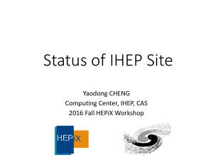 IHEP_site_report_2016_Fall