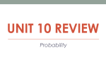 CCGPS Geometry - Unit 10 Review v2