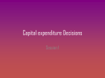 Capital expenditure
