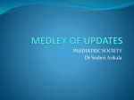 medley of updates - Paediatric Society