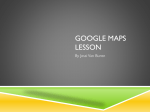 Google Maps Lesson - Jessi Van Buren`s Portfolio