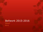Bellwork 2015-2016