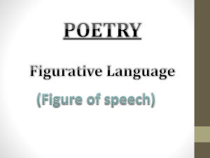 Figurative Language - Mrs. Williams` Class