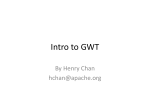 GWT - Meetup