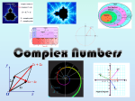 Complex Numbers - EGAMathematics